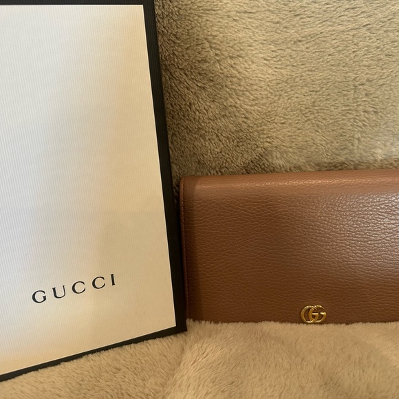 GG MARMONT LEATHER MINI CHAIN BAG - Picture 6 of 8